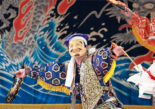 島根県大田市/道の駅ごいせ仁摩/石見神楽