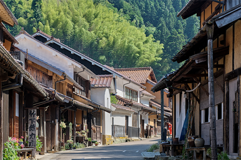 島根県大田市/道の駅ごいせ仁摩/周辺観光/大森銀山重要伝統的建造物群保存地区